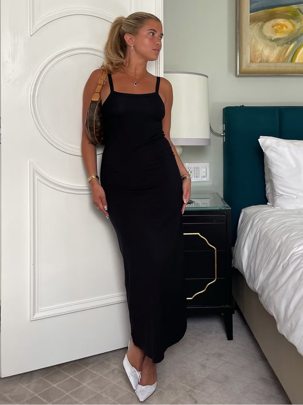 Djerf Avenue Daily Midi Dress NWOT